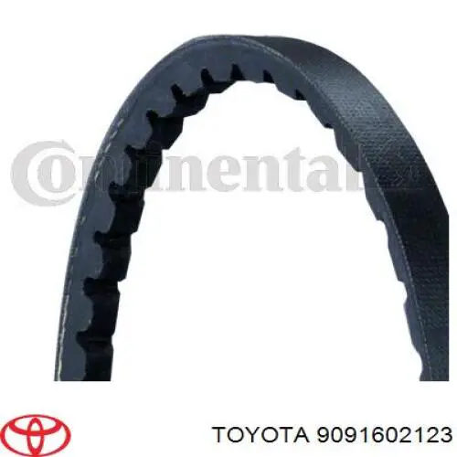 Ремінь приводний, агрегатів 9091602123 Toyota