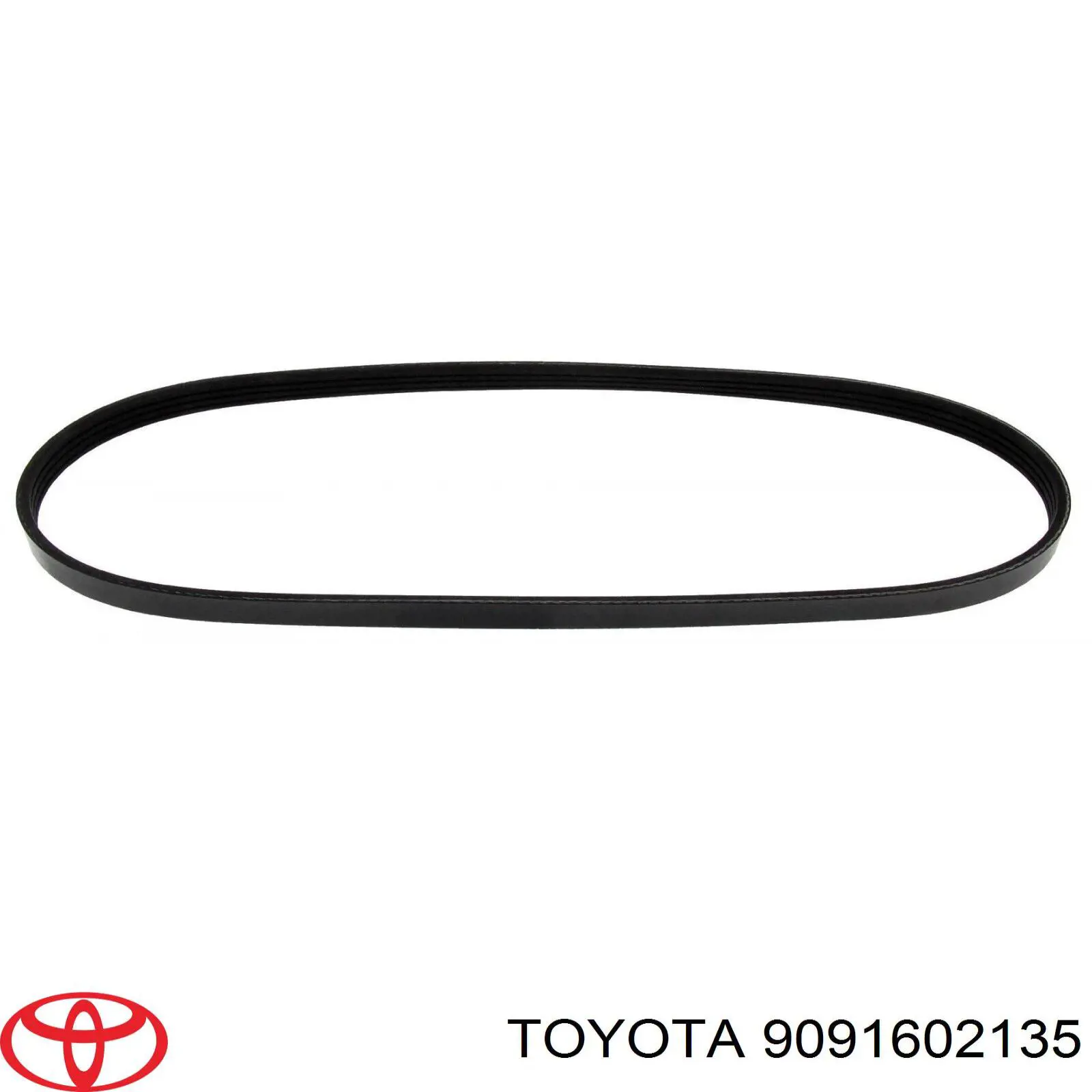 Клиновий ремінь Toyota 9091602135 ціна, від 4.49 USD