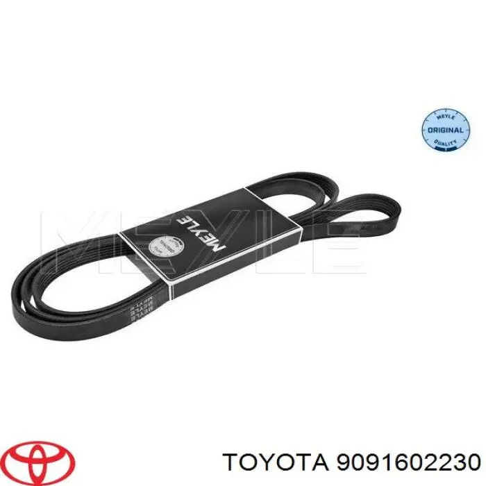 Ремінь приводний, агрегатів 9091602230 Toyota