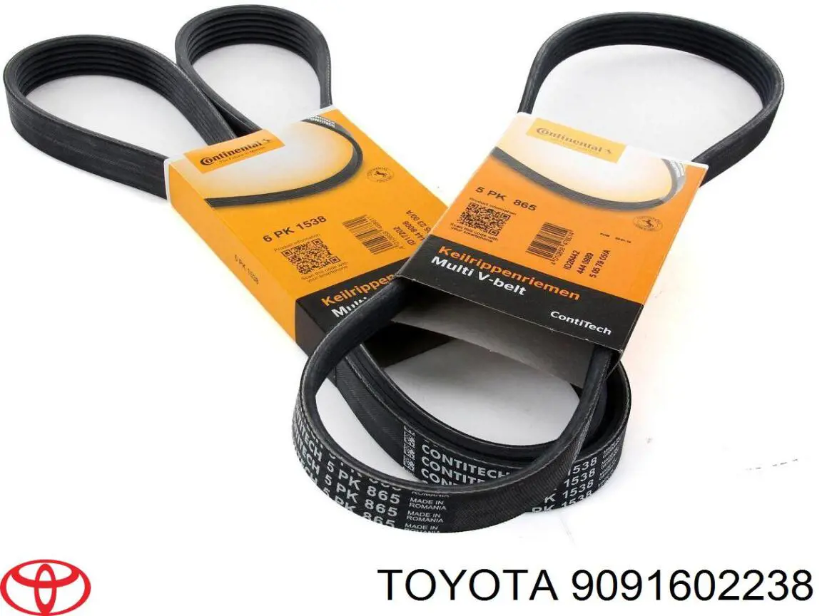 Ремінь генератора 9091602238 Toyota