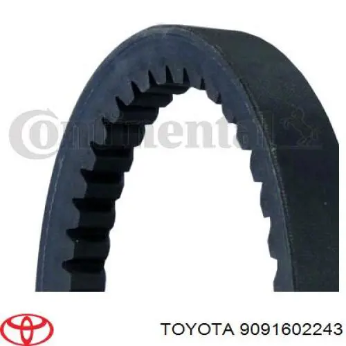 9091602243 Toyota Поліклиновий ремінь