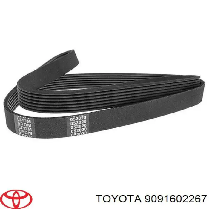 9091602267 Toyota ремінь приводний, агрегатів