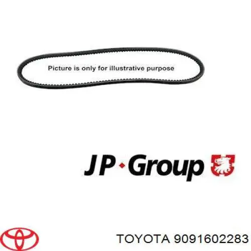 9091602283 Toyota ремінь приводний, агрегатів