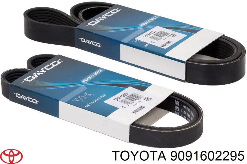 9091602295 Toyota Поліклиновий ремінь