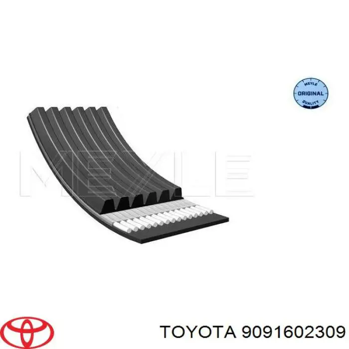 Клиновий ремінь Toyota 9091602309 ціна, від 17.78 USD