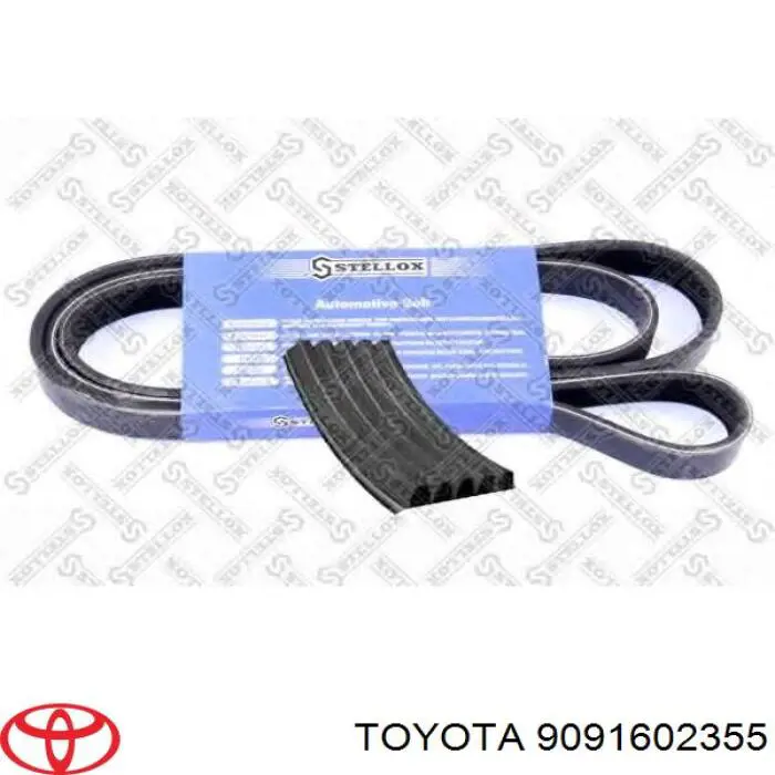 Клиновий ремінь Toyota 9091602355 ціна, від 7.01 USD