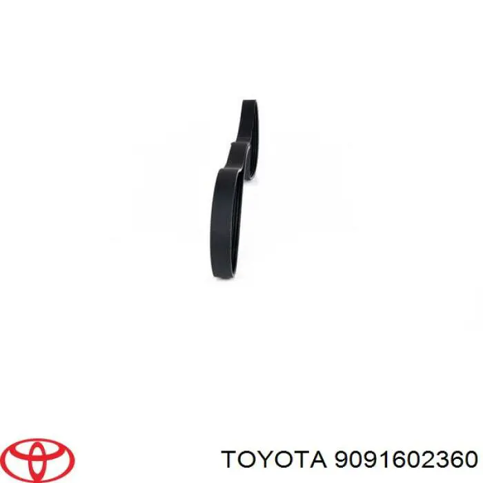 9091602360 Toyota ремінь приводний, агрегатів