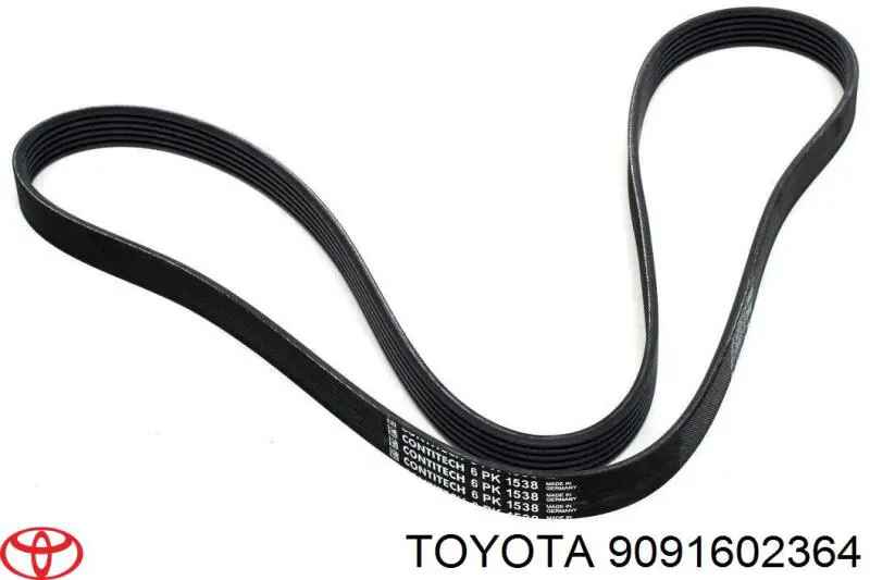 9091602364 Toyota Поліклиновий ремінь