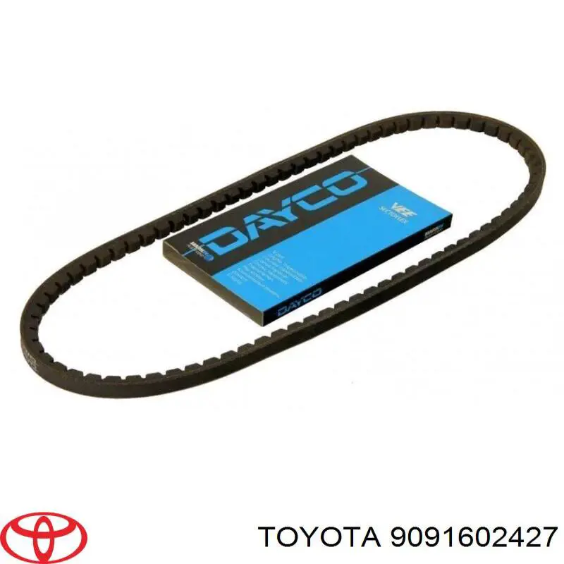 Клиновий ремінь Toyota 9091602427 ціна, від 6.78 USD