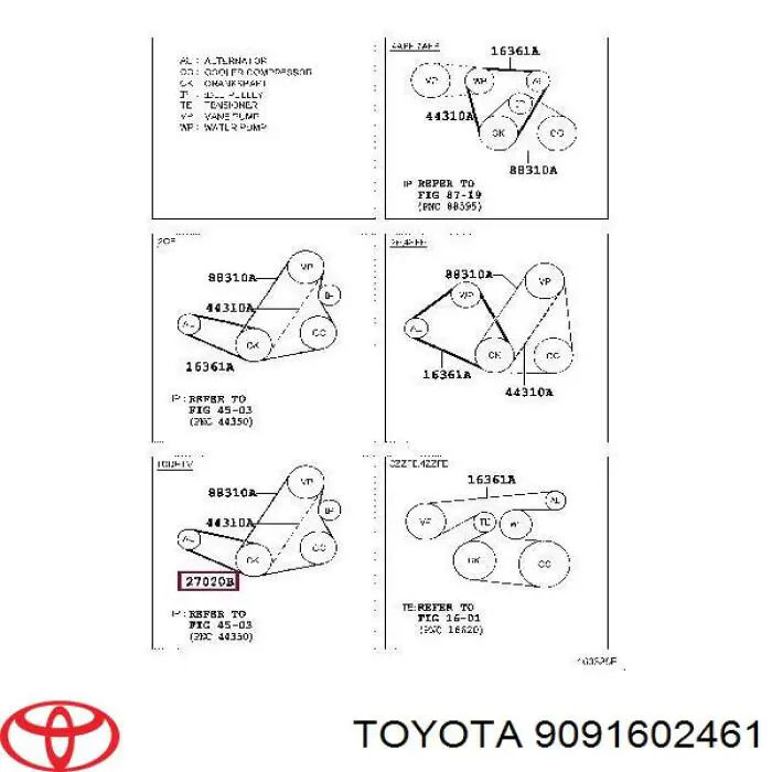 Ремінь генератора 9771333310 Hyundai/Kia