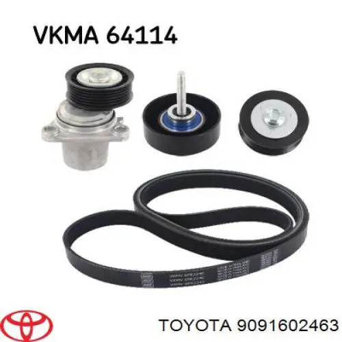 Купити 9091602463 Toyota Ремінь генератора