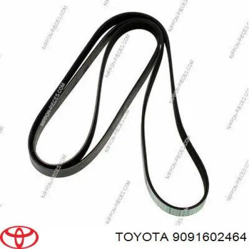 9091602464 Toyota Поліклиновий ремінь
