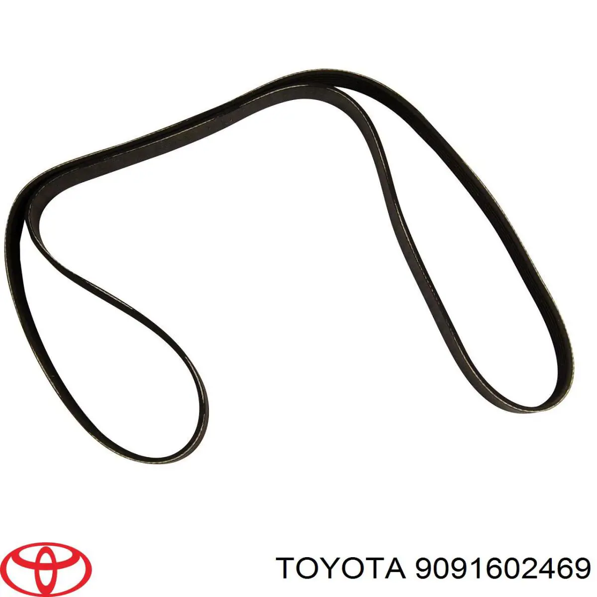9091602469 Toyota Поліклиновий ремінь