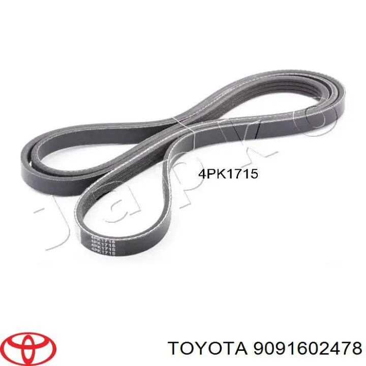 Ремінь генератора 9091602478 Toyota