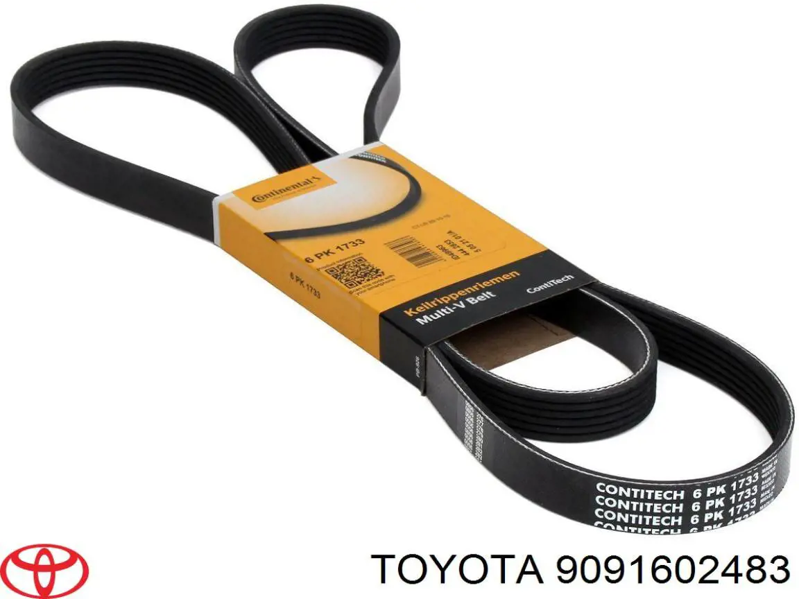 Купити 9091602483 Toyota Ремінь генератора