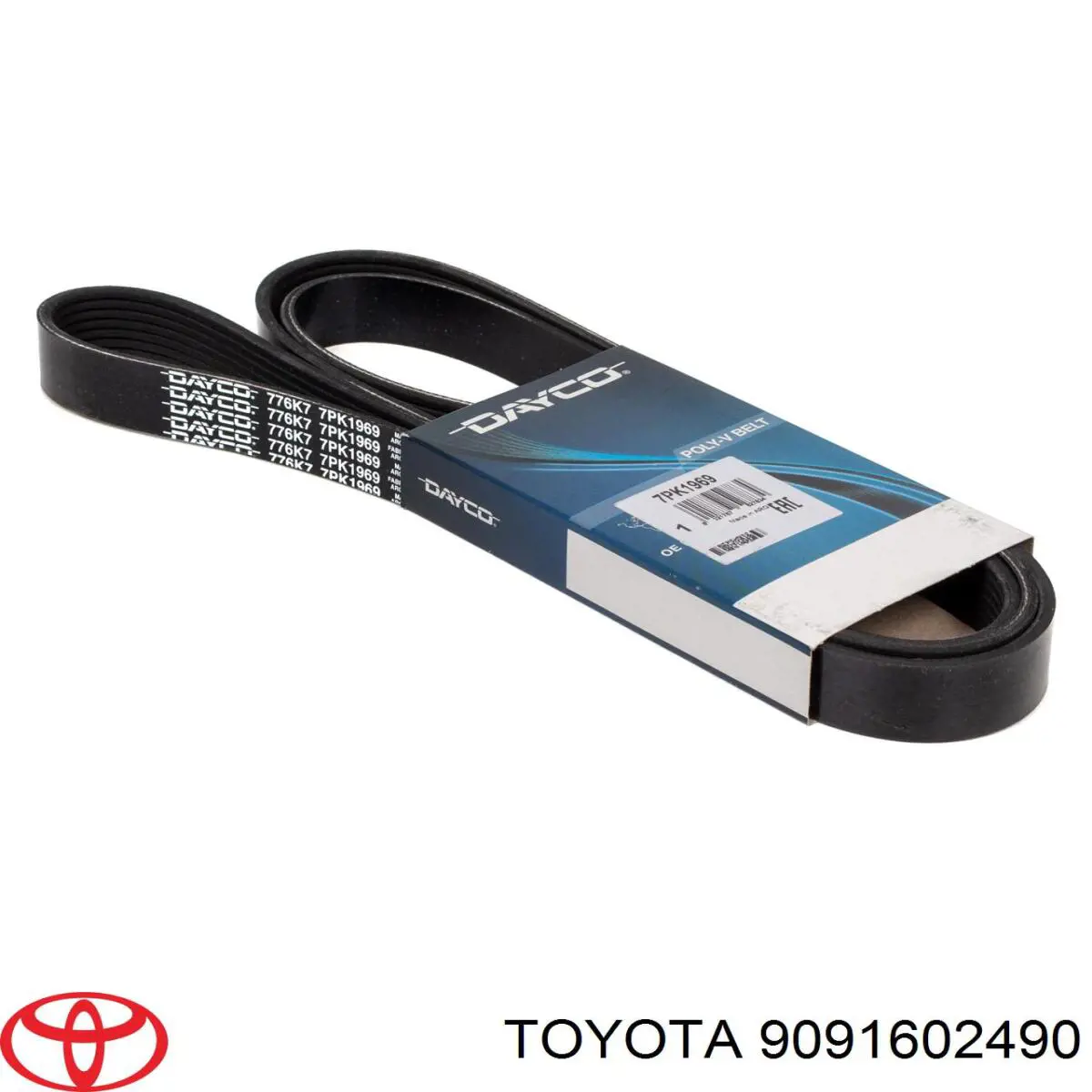 Ремінь кондиціонера Toyota 9091602490