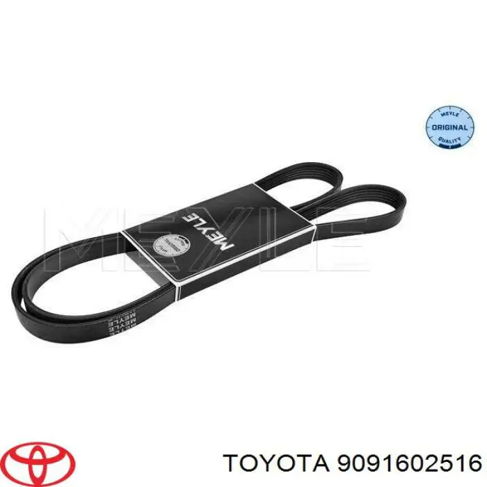 Ремінь приводний, агрегатів 9091602516 Toyota