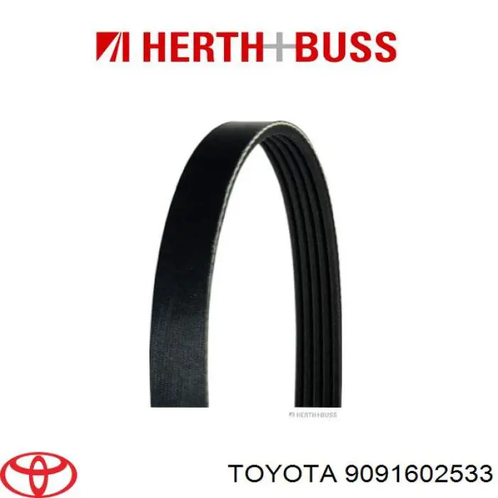 Ремінь генератора 9091602533 Toyota