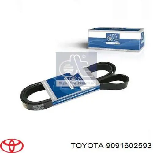 Купити 9091602593 Toyota Ремінь генератора