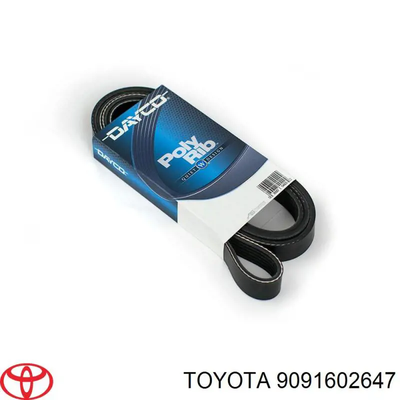 Ремінь генератора 9091602647 Toyota