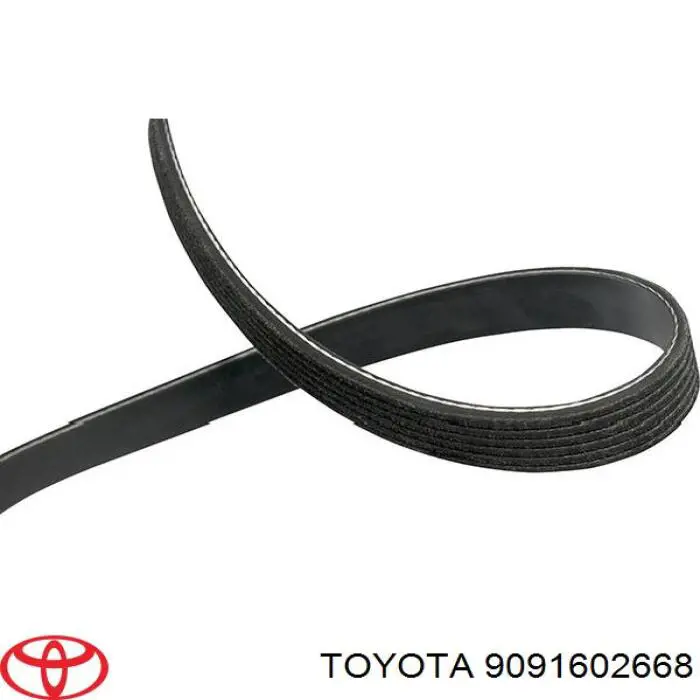 Ремінь генератора 9091602668 Toyota