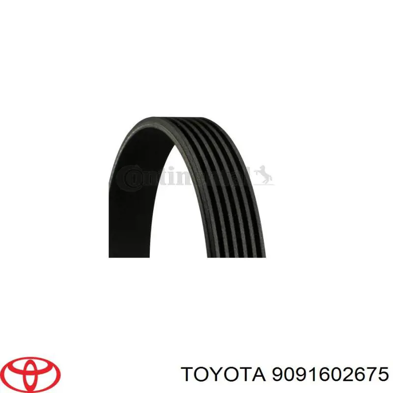 Купити 9091602675 Toyota Ремінь генератора