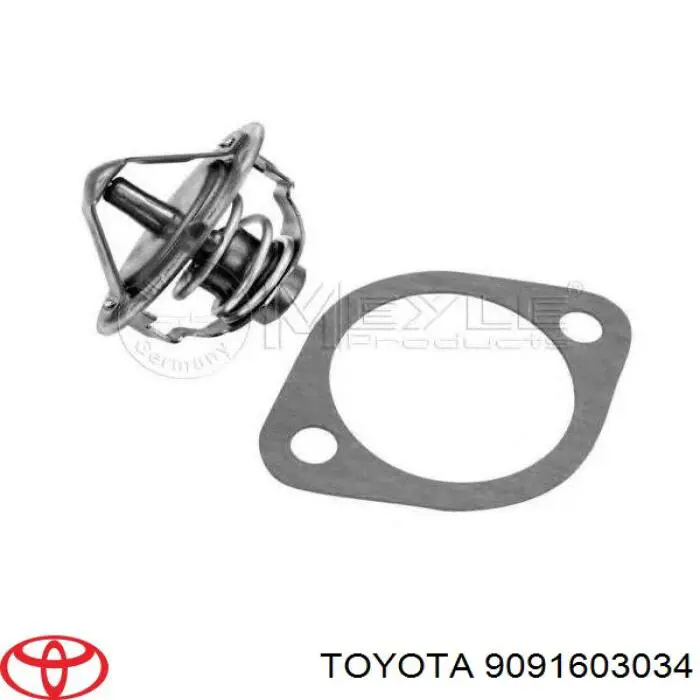 Автомобільний термостат Toyota 9091603034 ціна, від 5.12 USD