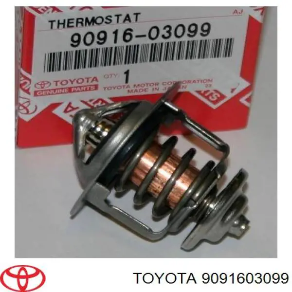 Автомобільний термостат Toyota 9091603099 ціна, від 8.91 USD