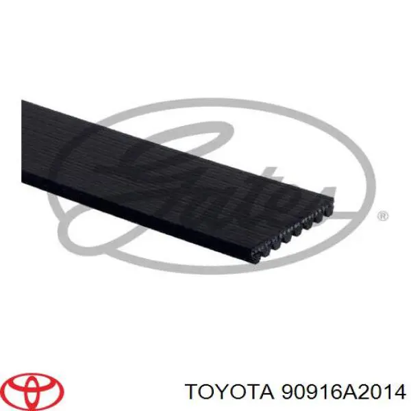 90916A2014 Toyota ремінь приводний, агрегатів