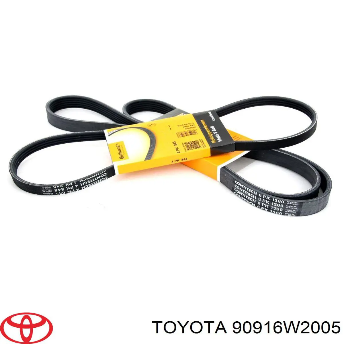 Купити 90916W2005 Toyota Ремінь генератора