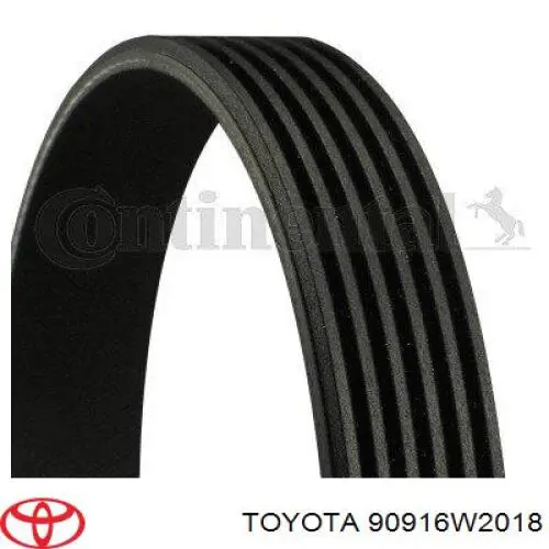 Купити 90916W2018 Toyota Ремінь генератора