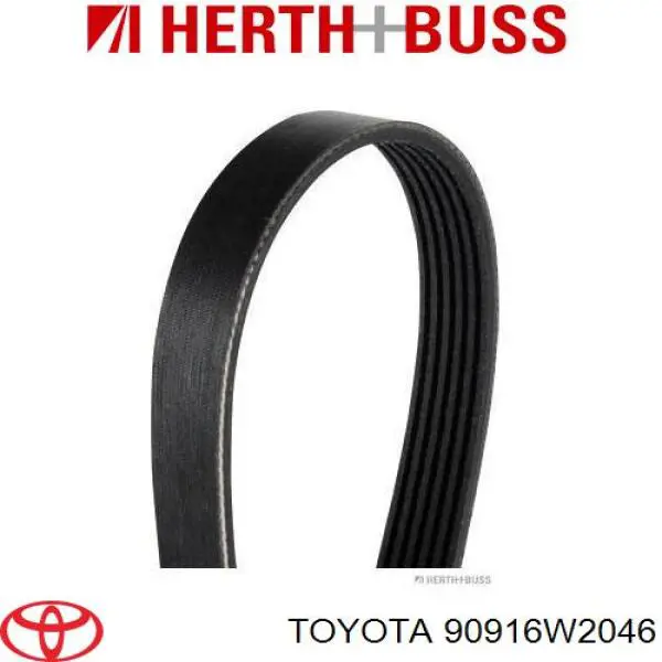 Купити 90916W2046 Toyota Ремінь генератора