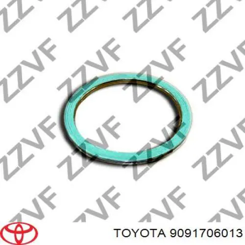 Прокладка монтажна, глушника Toyota 9091706013 ціна, від 2.93 USD