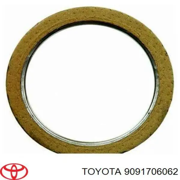 Прокладка монтажна, глушника Toyota 9091706062 ціна, від 1.57 USD