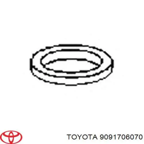 Купити 9091706070 Toyota Прокладка до глушника