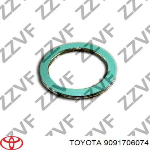 Кільце приймальні труби глушника ущільнювача Toyota 9091706074 ціна, від 5.03 USD