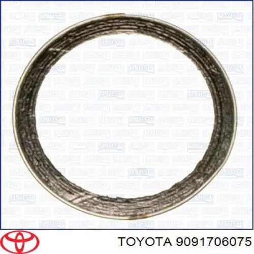 9091706075 Toyota Кільце приймальні труби глушника ущільнювача