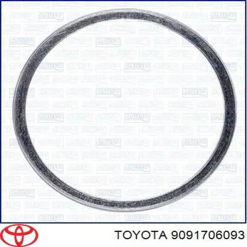 Кільце приймальної труби глушника Toyota Sequoia (K6) (Тойота Секвойя)