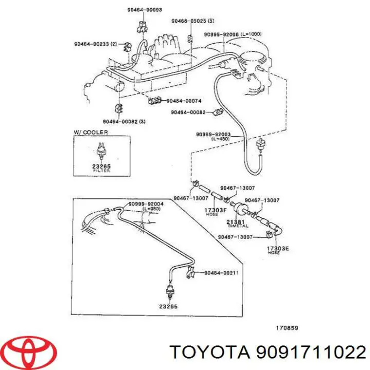 Купити 9091711022 Toyota 