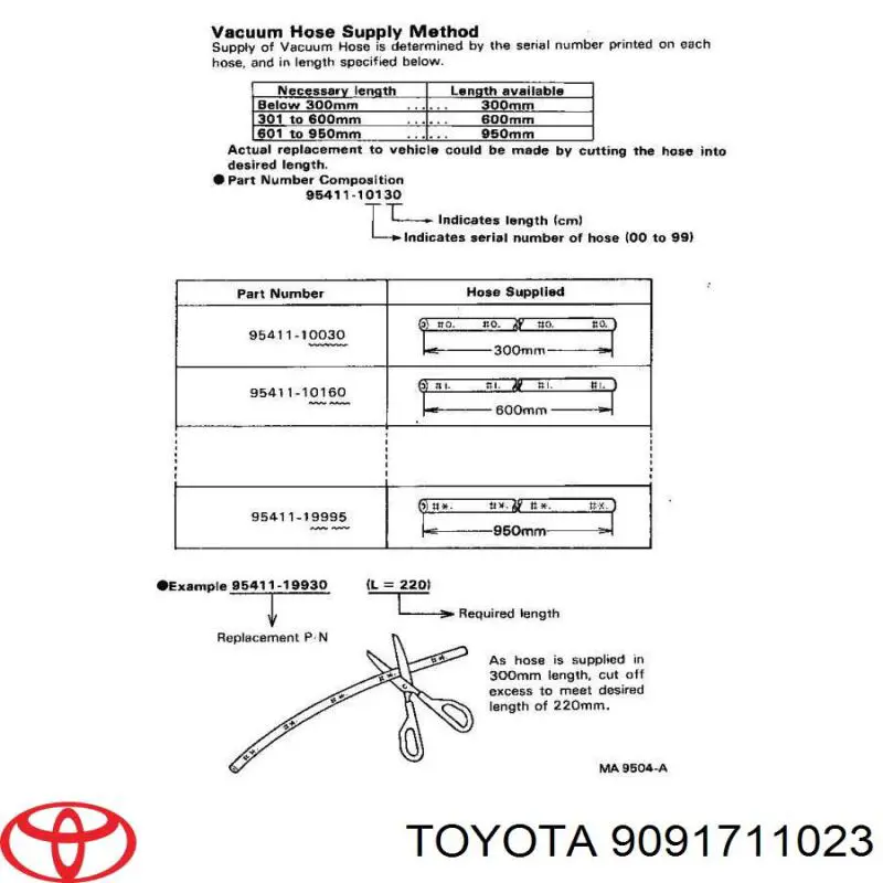  9091711023 Toyota