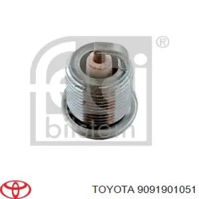 Свічки автомобільні Toyota 9091901051 ціна, від 2.49 USD
