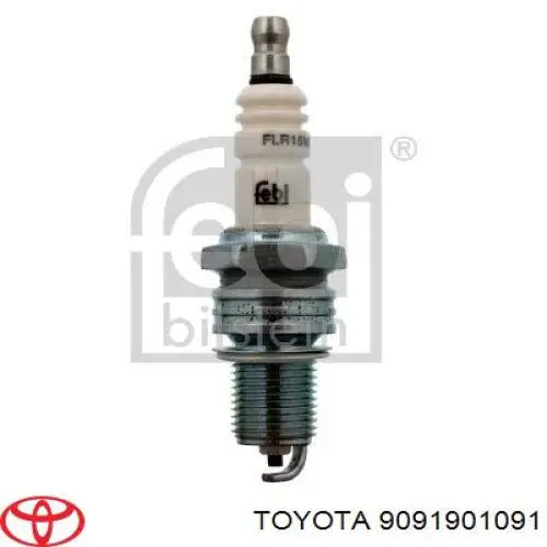 Свічки автомобільні Toyota 9091901091 ціна, від 3.09 USD