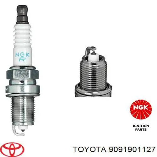 Свічки автомобільні Toyota 9091901127 ціна, від 7.28 USD