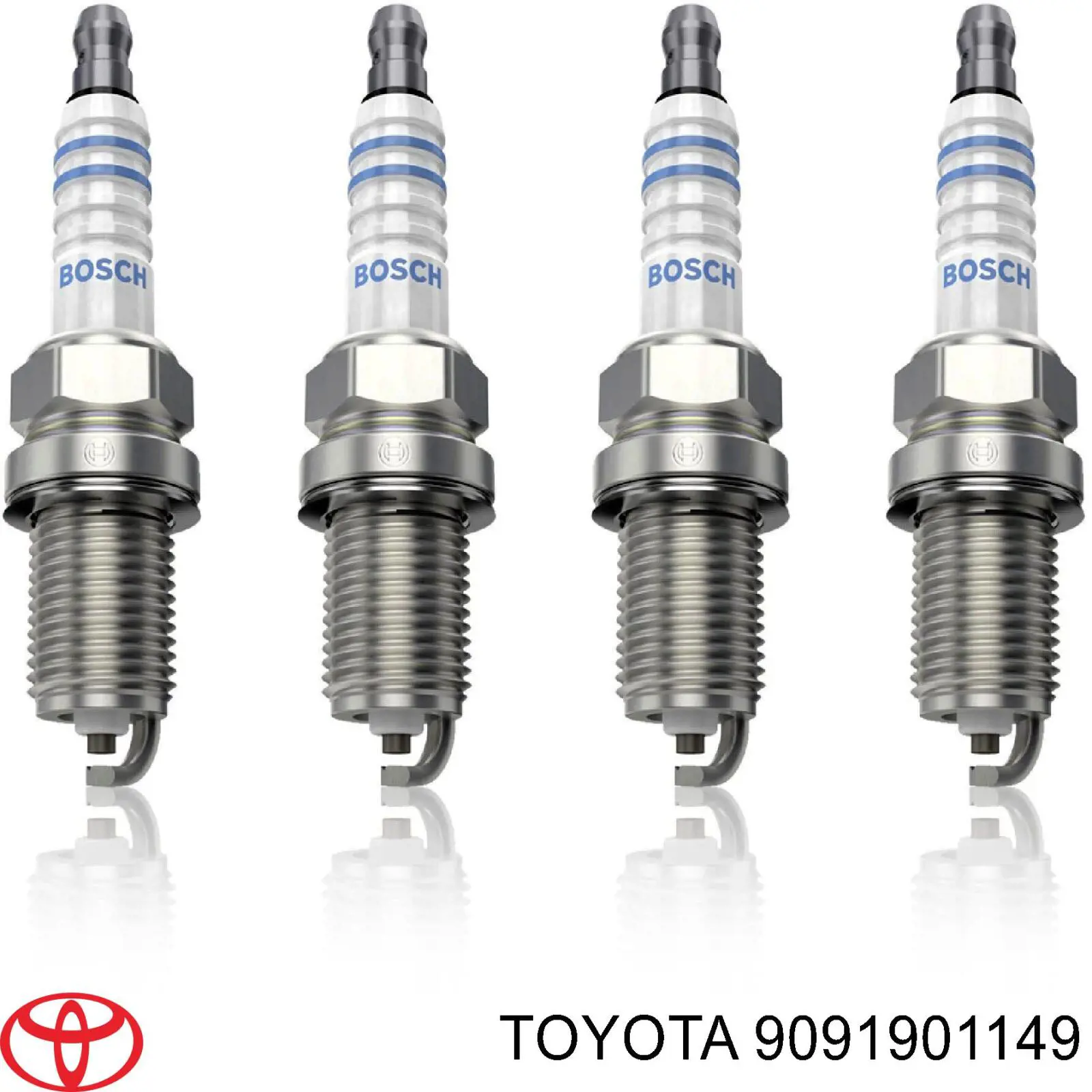 Свічки запалювання 9091901149 Toyota