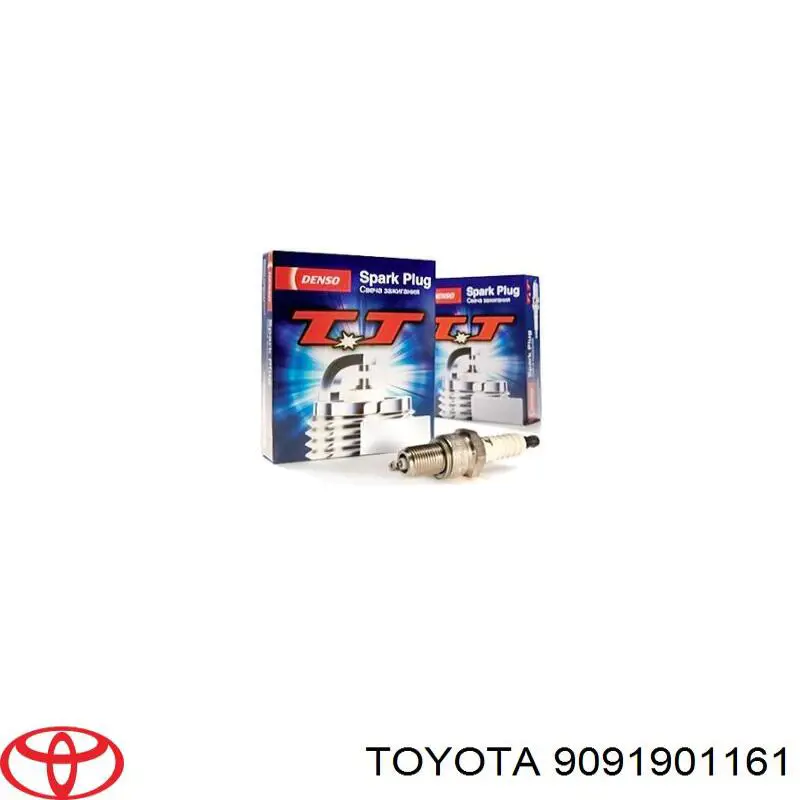 Свічки автомобільні Toyota 9091901161 ціна, від 10.16 USD