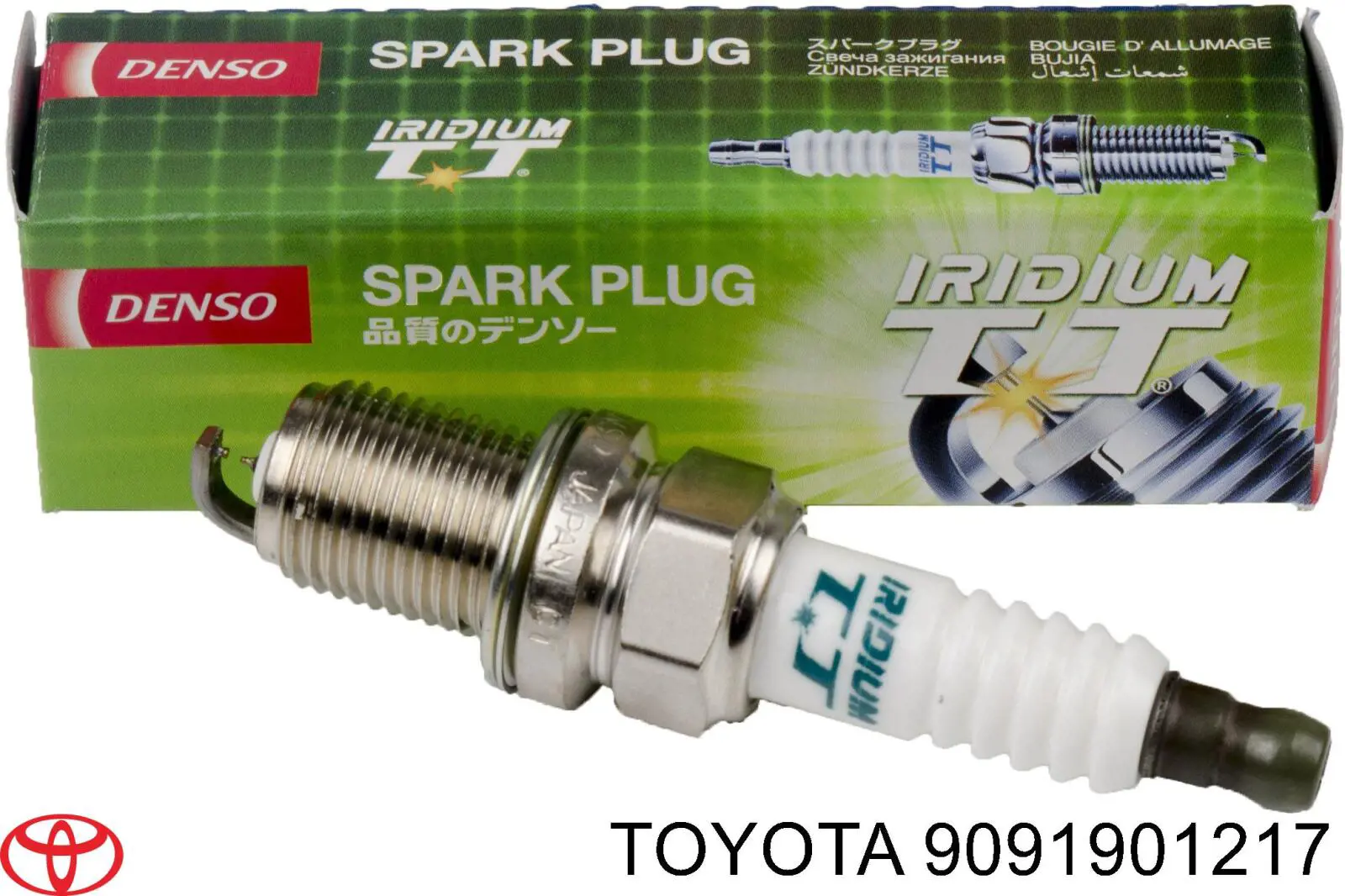 Свічки автомобільні Toyota 9091901217 ціна, від 11.45 USD