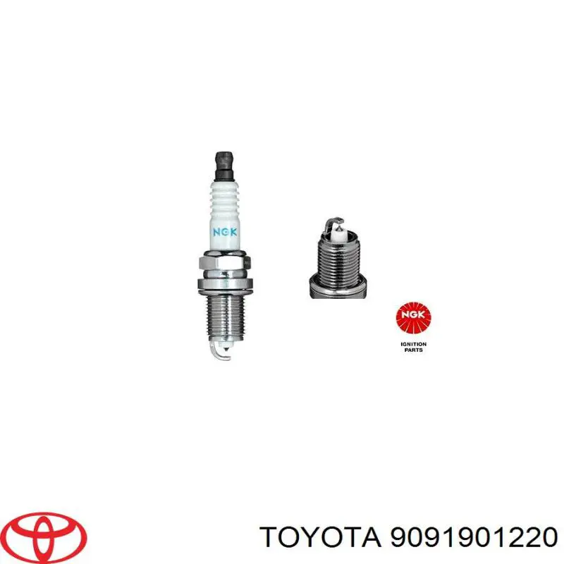 Свічки запалювання 9091901220 Toyota
