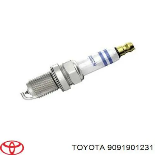 Свічки запалювання 9091901231 Toyota