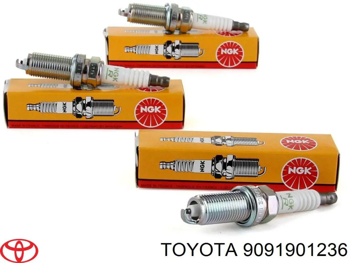 Свічки автомобільні Toyota 9091901236 ціна, від 4.31 USD