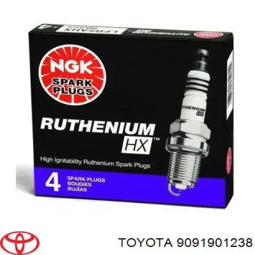 Свічки Toyota 9091901238